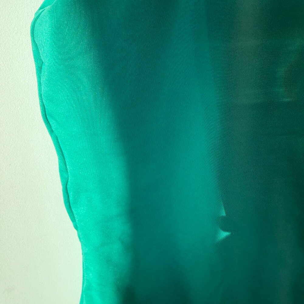 Carve Design Skye One Piece Green MD Medium Low Back Swimsuit - Picture 3 of 5